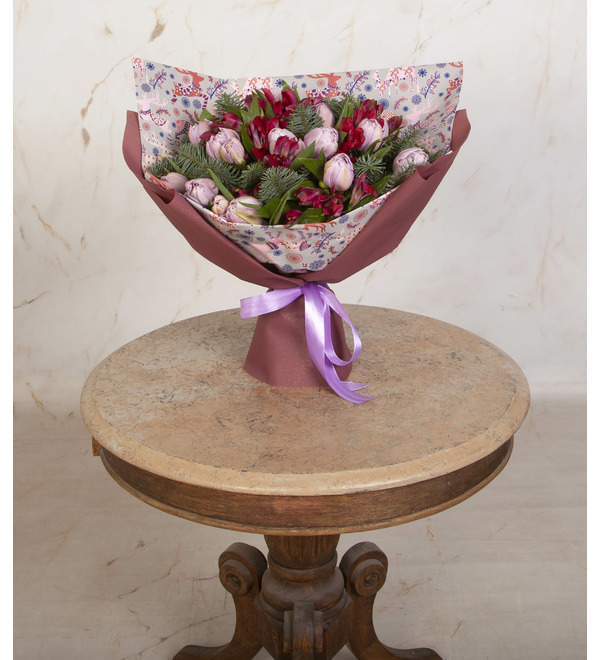 Букет-дуэт Предвкушение праздника – фото № 4