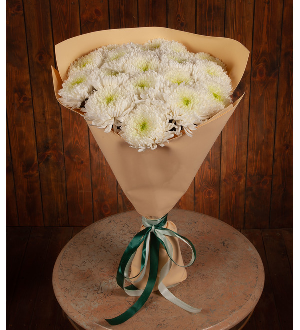 Bouquet-solo chrysanthemums Magnum (5,7,9,15,25,35 or 51) – photo #1