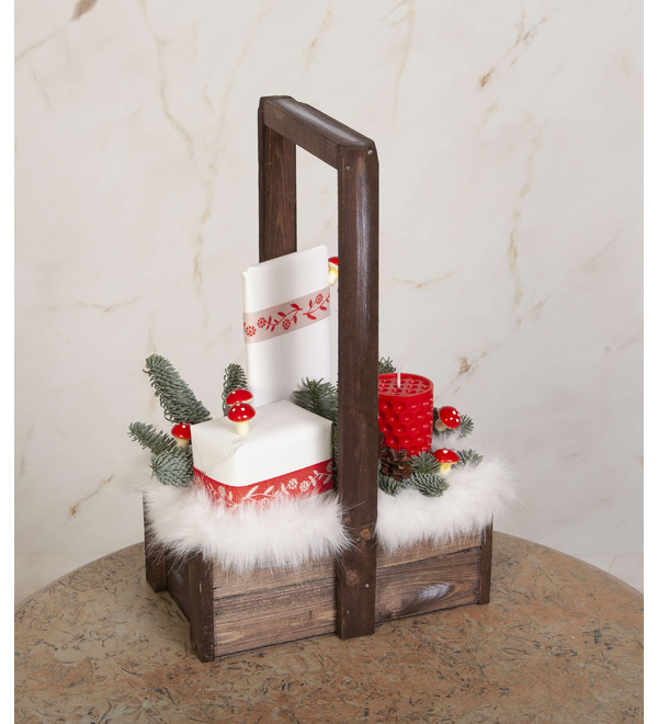 Подарочное кашпо Праздничный костюм – фото № 1