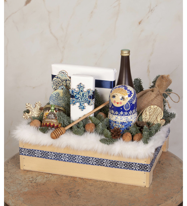 Подарочное кашпо Русская зима – фото № 3