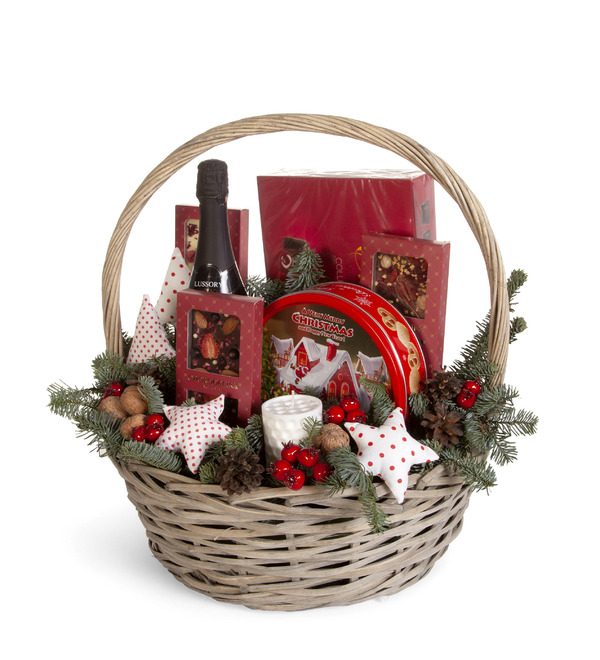 Подарочная корзина Праздничный круговорот – фото № 5