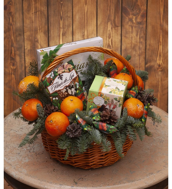 Gift basket Tangerine flavor – photo #1