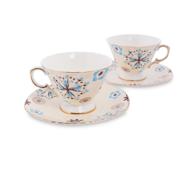 Tea set for 2 persons Antonella (Pavone) – photo #1