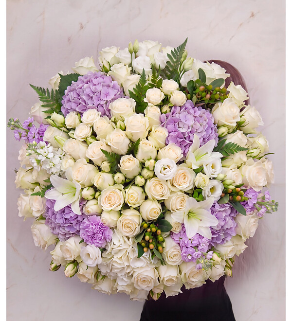 Bouquet-orchestra Lilac Waltz – photo #1