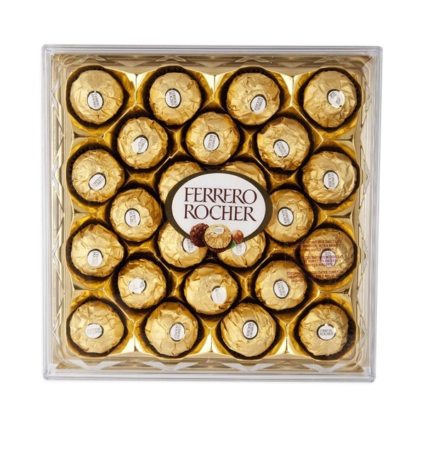 Шоколадные конфеты Ferrero Rocher подарочная упаковка, 300 г. KMN152 LA- – фото № 1