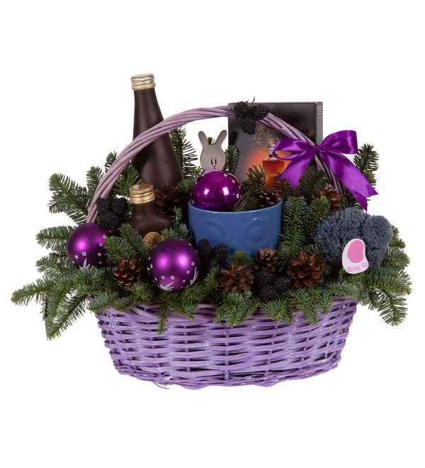 Подарочная корзина Очарование праздника – фото № 4