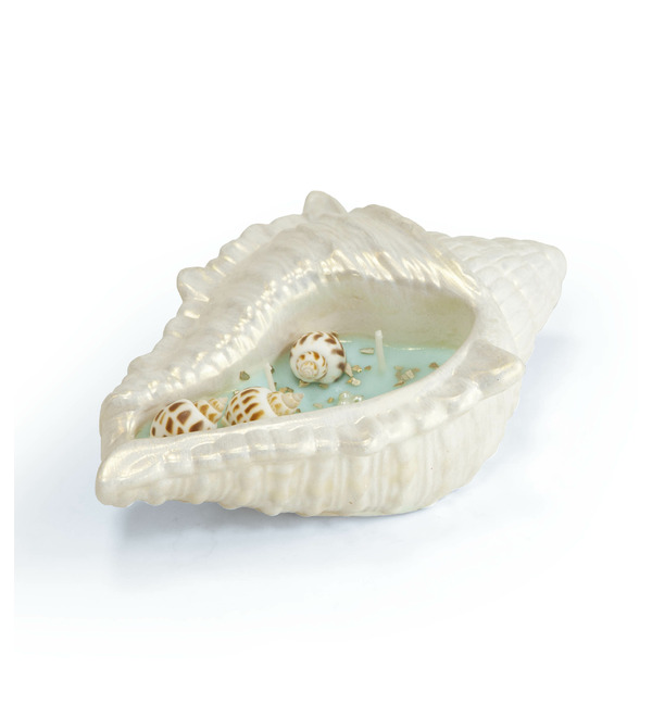 Свеча-статуэтка ручной работы Ракушка – фото № 2