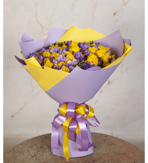 Букет-дуэт Весенние песни (25,35,51,75, 101 или 151) – фото № 3