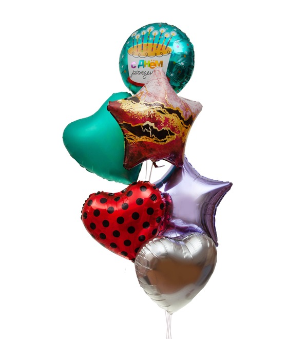 Bouquet of balloons Happy Birthday! – photo #1