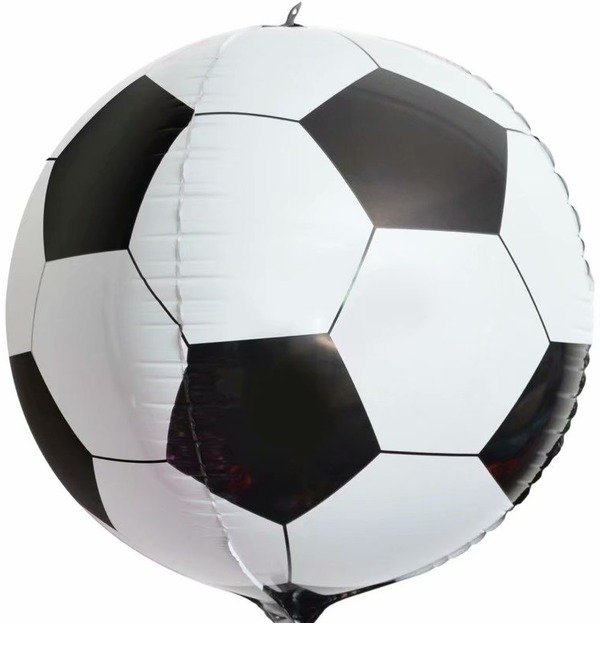 Воздушный шар Футбольный мяч 3D (61 см) – фото № 1