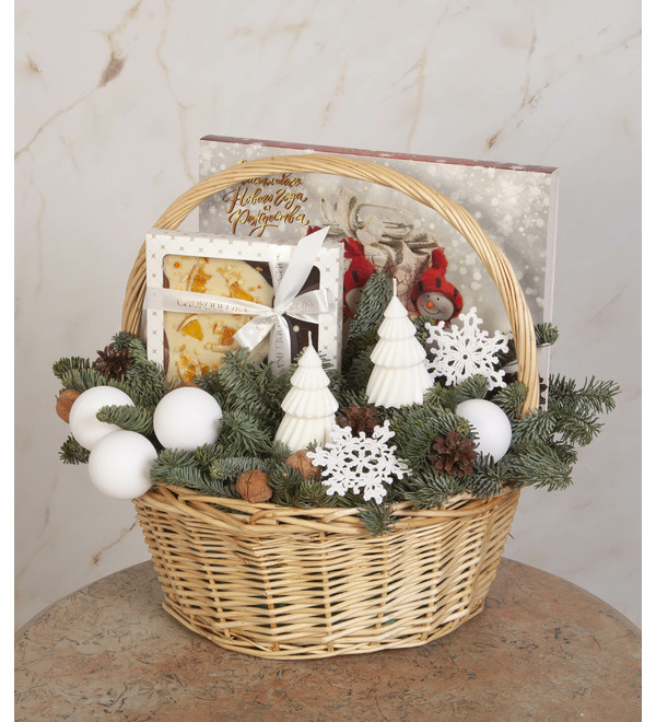 Подарочная корзина Снежки – фото № 3