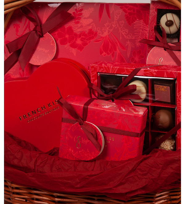 Gift basket In red style – photo #3