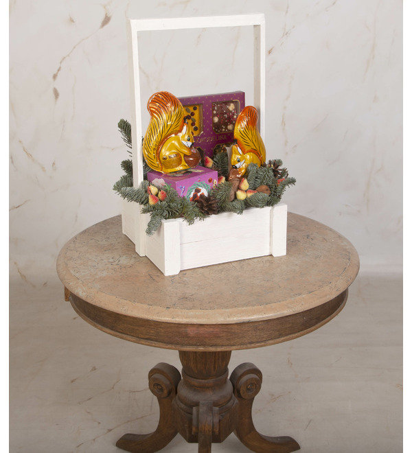 Подарочное кашпо Лесные друзья – фото № 4