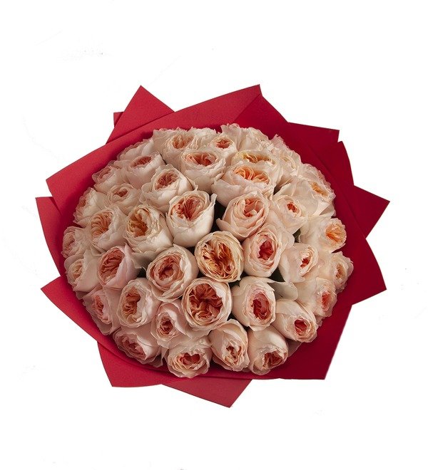 Bouquet-solo David Austin Juliet (15,25,51 or 75) – photo #3