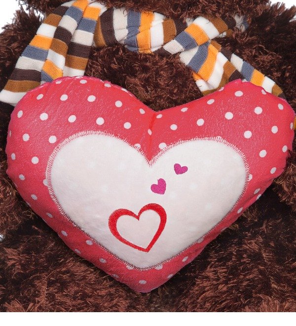 Toy Bear with heart (60 cm) – photo #4