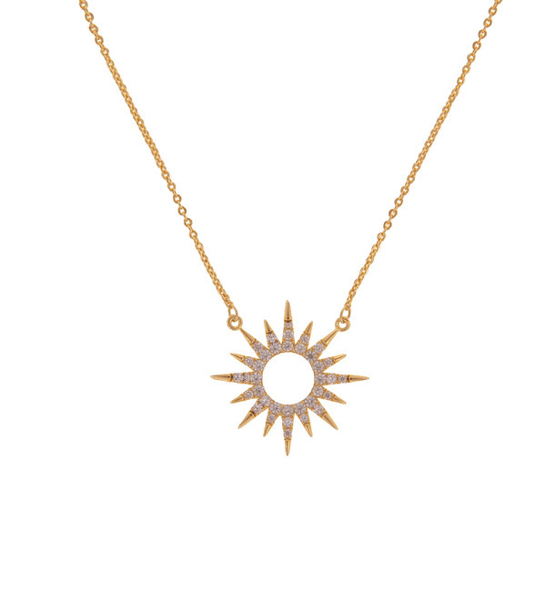 Necklace Sunny gold – photo #2