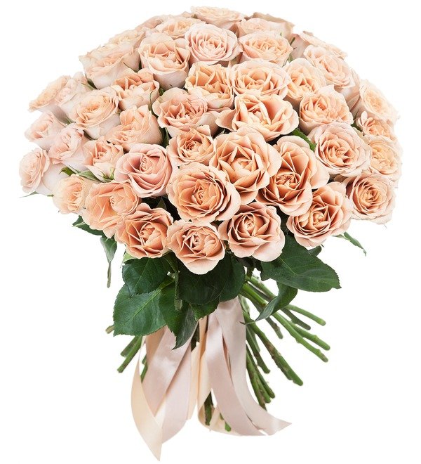 Bouquet of roses Cappuccino BR24340 AJM – photo #1