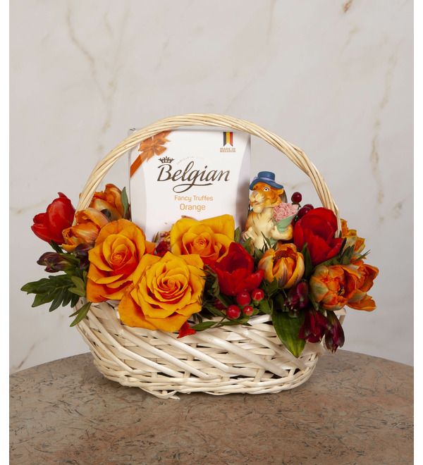 Подарочная корзина Румянец весны – фото № 1