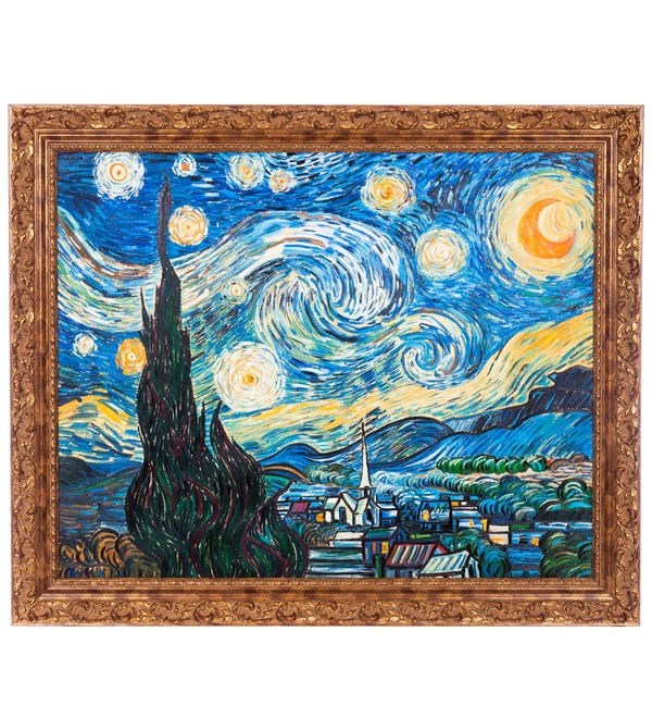 Картина В. Ван Гога Звёздная ночь (110х90см.) – фото № 1
