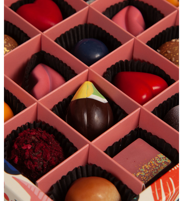 Конфеты ручной работы из бельгийского шоколада Весна – фото № 3