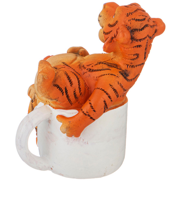 Figurine Tiger in a cup – photo #2