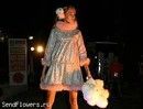 юные красавицы-модели демонстрировали  последние тенденции зимней моды...