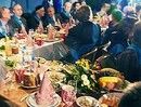 ...после чего начался эспресс-марафон  "Самый многонациональный тост"