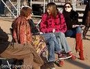 гости вечера и участники показа...