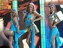 самые откровенные наряды вечера  продемонстрировали "Блестящие"