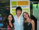 Сергей Лазарев и сотрудники "AMF - международная сеть доставки цветов"
