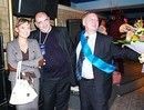 ...после чего самому сильному представителю застолья захотелось выразить свои эмоции в танце