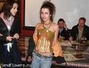гламурная вечеринка привлекла  блистала дамской красотой...